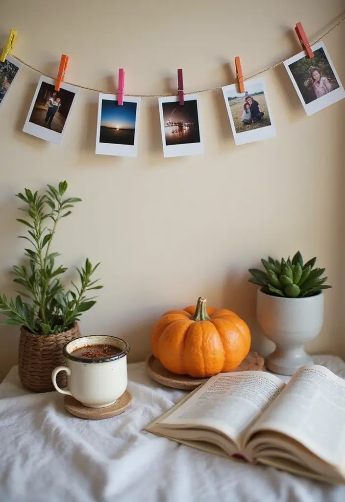 29 DIY Paper Garland Ideas That Add Festive Flair - 9. Mini Polaroid Garland