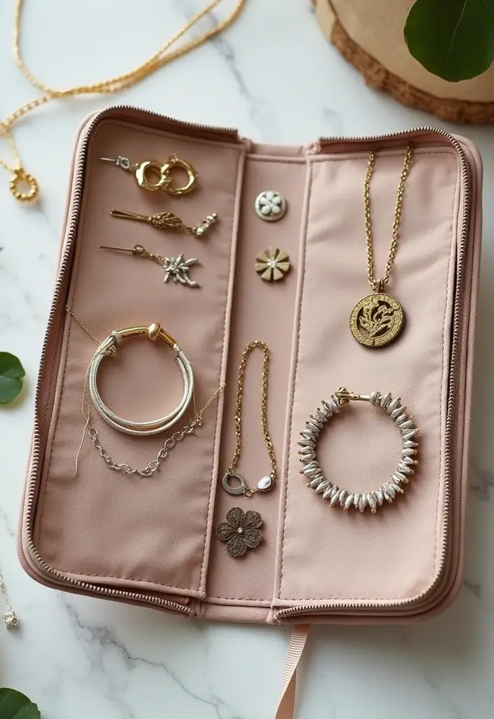 29 DIY Paper Jewelry Box Ideas That Combine Beauty and Function - 15. DIY Jewelry Roll