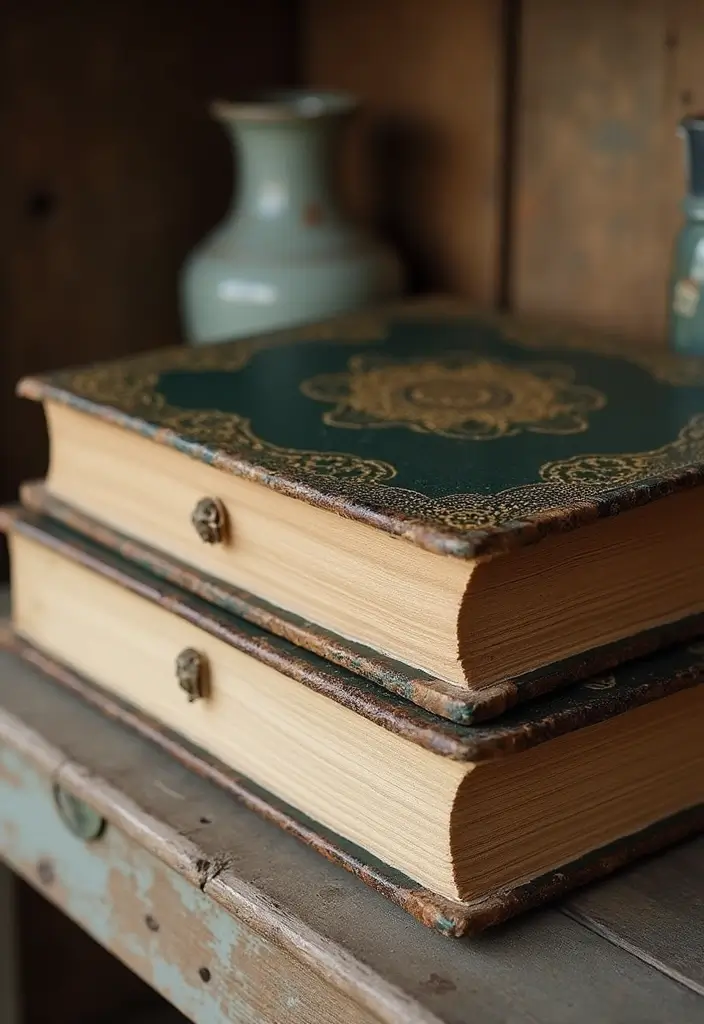 29 DIY Paper Jewelry Box Ideas That Combine Beauty and Function - 4. Vintage Book Page Box