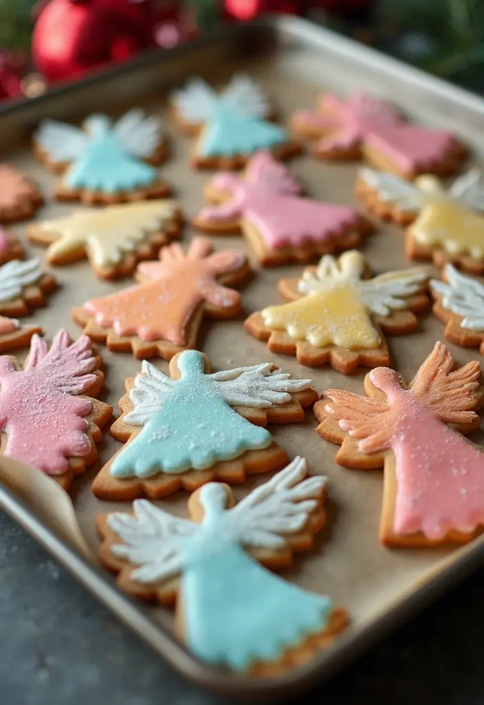 29 Paper Angel Crafts DIY Ideas for a Heavenly Touch - 17. Angel Cookie Decorations