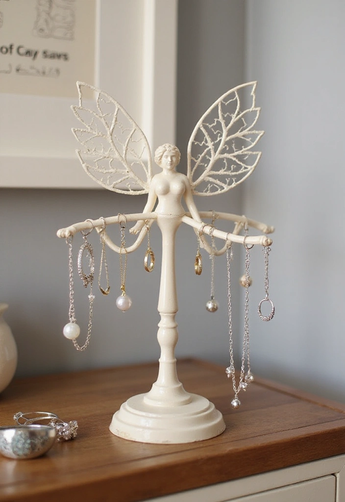 29 Paper Angel Crafts DIY Ideas for a Heavenly Touch - 28. Angel Jewelry Holders