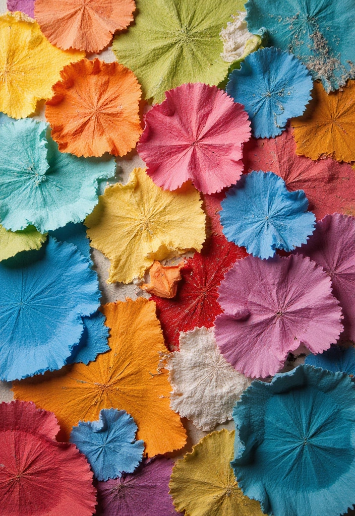 29 Paper Crafts DIY Decoration Ideas That Brighten Any Room - 14. Scrap Paper Art