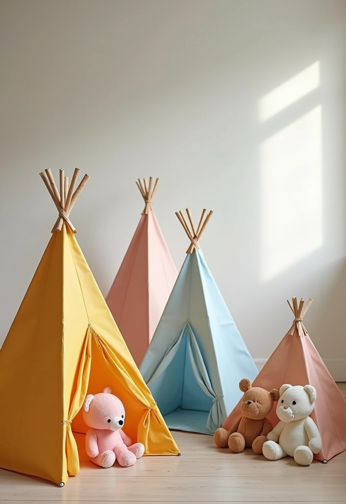 29 Paper Crafts DIY Decoration Ideas That Brighten Any Room - 16. Paper Teepee Décor