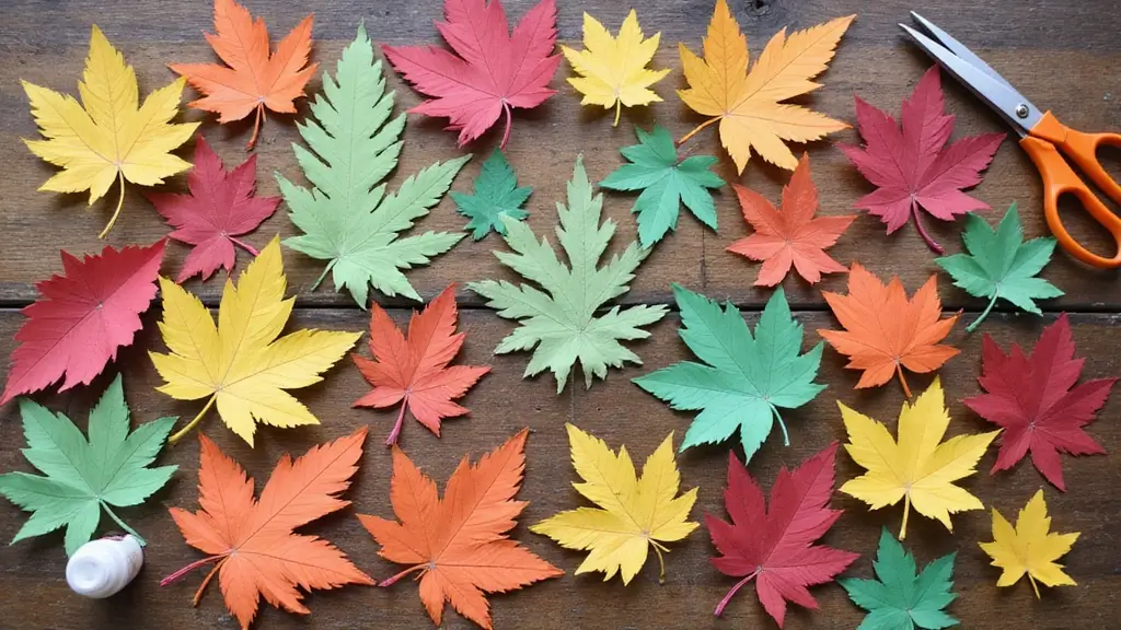 29 Paper Leaf Crafts DIY Ideas for Nature-Inspired Decor