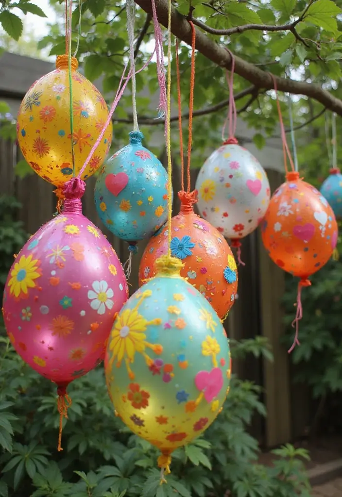 29 Summer Crafts for Kids DIY Projects for Bright Sunny Days - 16. DIY Water Balloon Pinatas