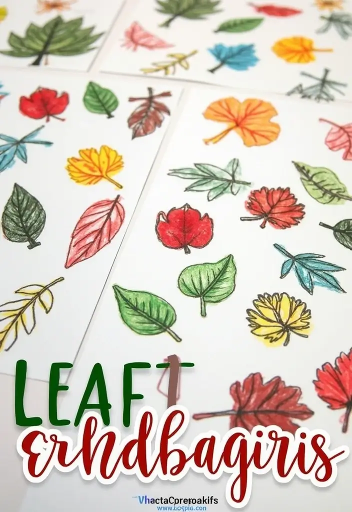 29 Summer Crafts for Kids DIY Projects for Bright Sunny Days - 17. Leaf Rubbings