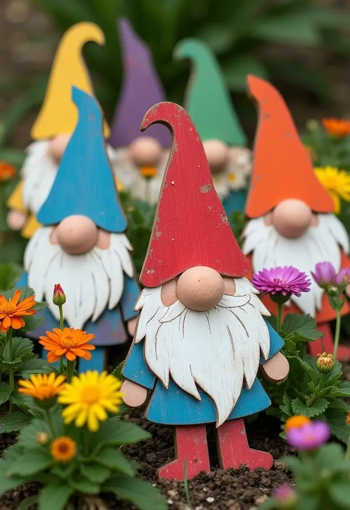 29 Summer Crafts for Kids DIY Projects for Bright Sunny Days - 21. DIY Garden Gnomes