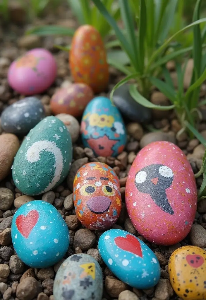 29 Summer Crafts for Kids DIY Projects for Bright Sunny Days - 22. DIY Pet Rock Creatures