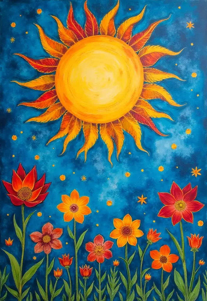 29 Summer Crafts for Kids DIY Projects for Bright Sunny Days - 9. Sun Prints
