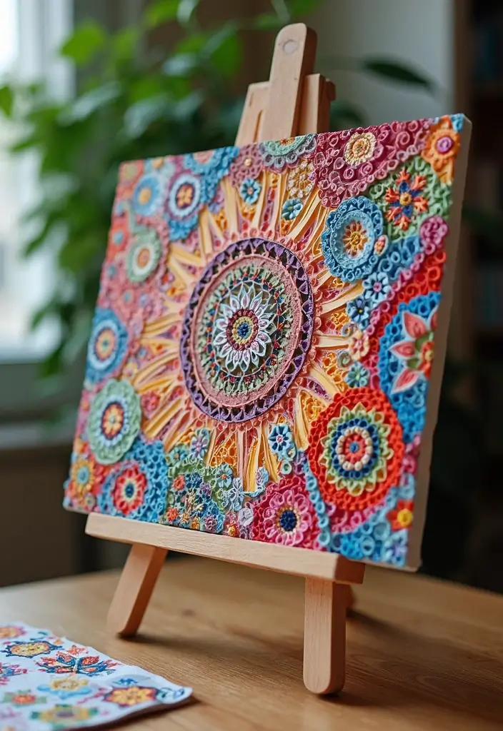 30 3D Paper Crafts DIY Ideas for Eye-Catching Creations - 25. Paper Mosaic Art