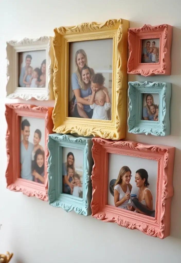 30 3D Paper Crafts DIY Ideas for Eye-Catching Creations - 7. 3D Paper Frames