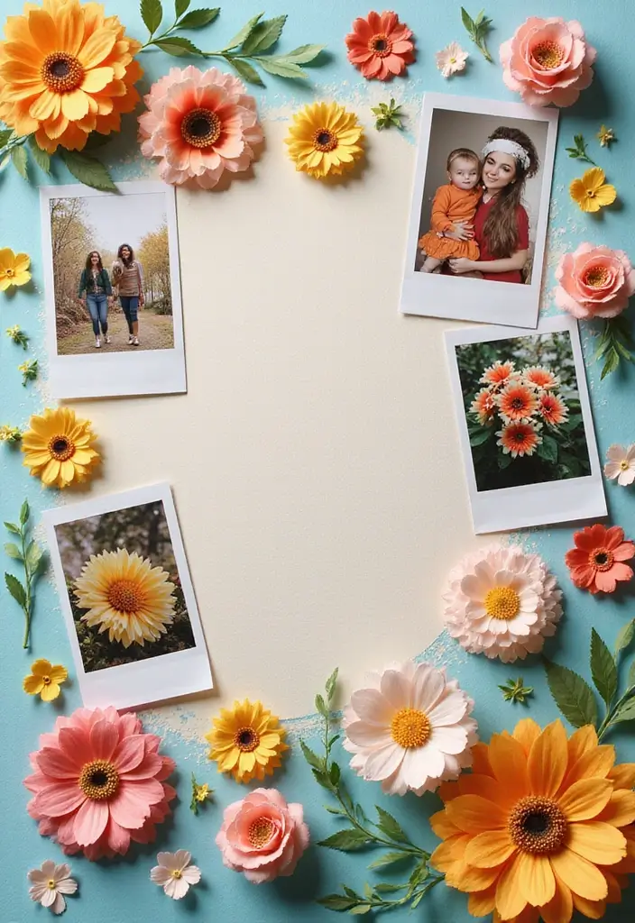 30 DIY Paper Flower Crafts That Bloom with Beauty - 25. Paper Flower Scrapbook Embellishments