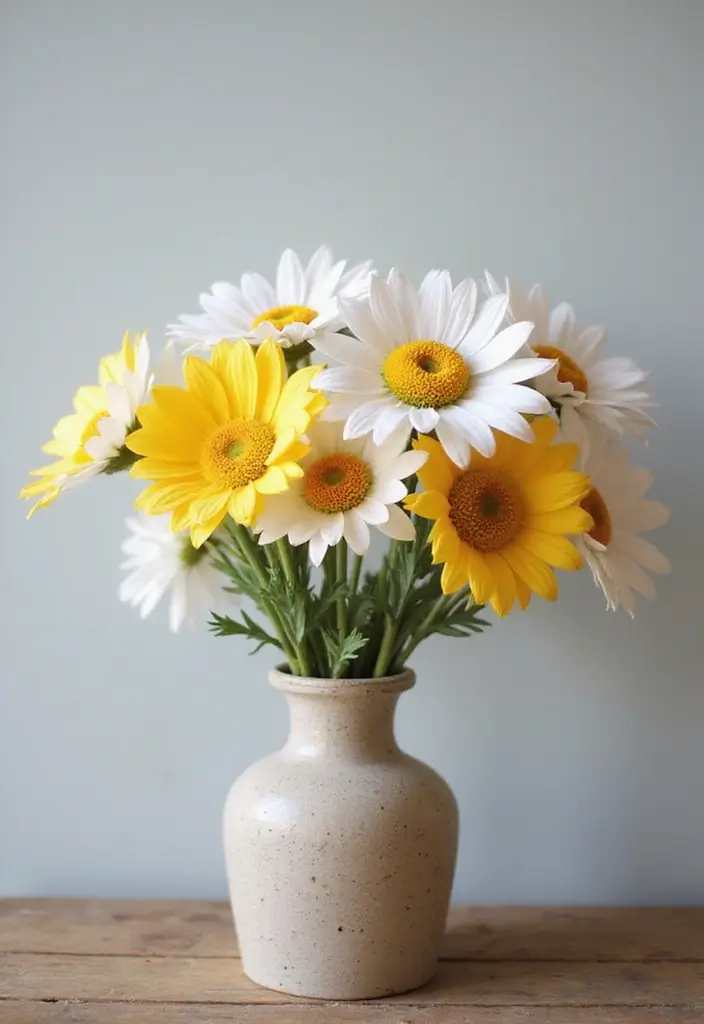 30 DIY Paper Flower Crafts That Bloom with Beauty - 3. Elegant Paper Daisies