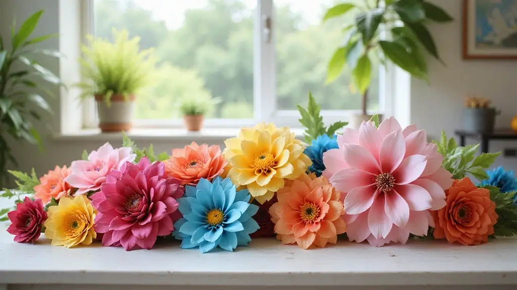 30 DIY Paper Flower Crafts That Bloom with Beauty
