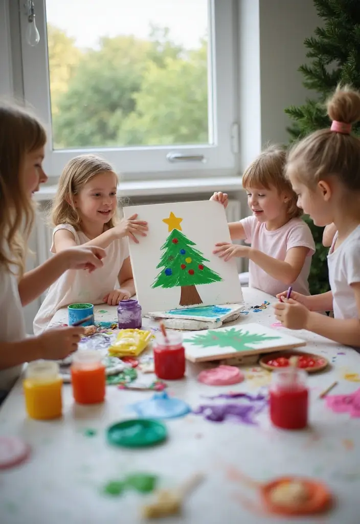 30 Holiday Crafts for Kids DIY Ideas That Make Every Season Magical - 18. Handprint Holiday Tree