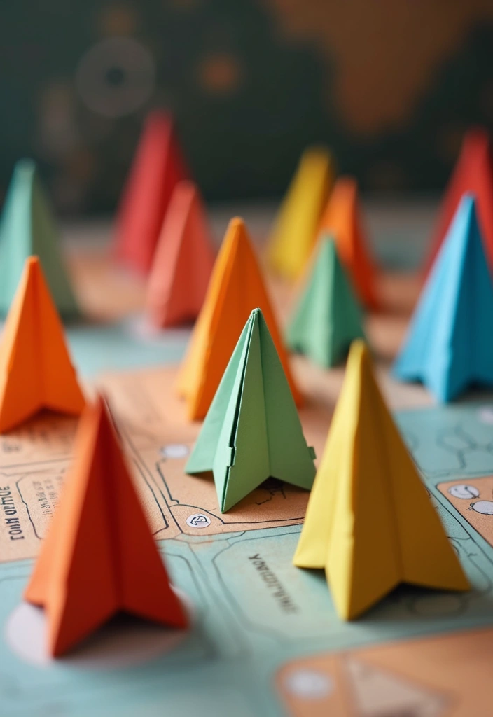 30 Origami Paper Crafts DIY Projects That Bring Joy to Your Day - 29. Origami Game Pieces