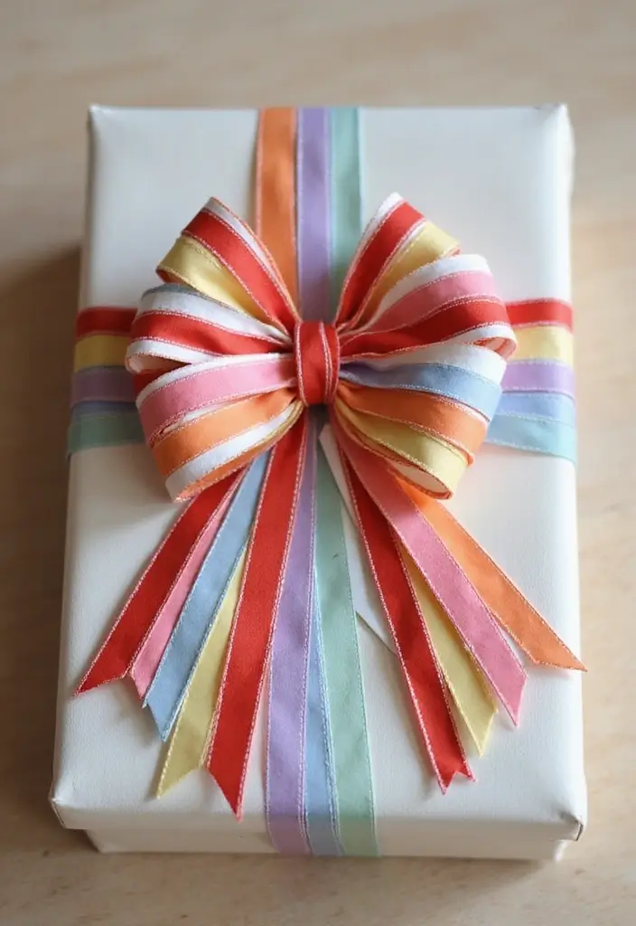 30 Paper Bow Crafts DIY Projects for Perfect Gift Wrapping - 1. Classic Ribbon Bow