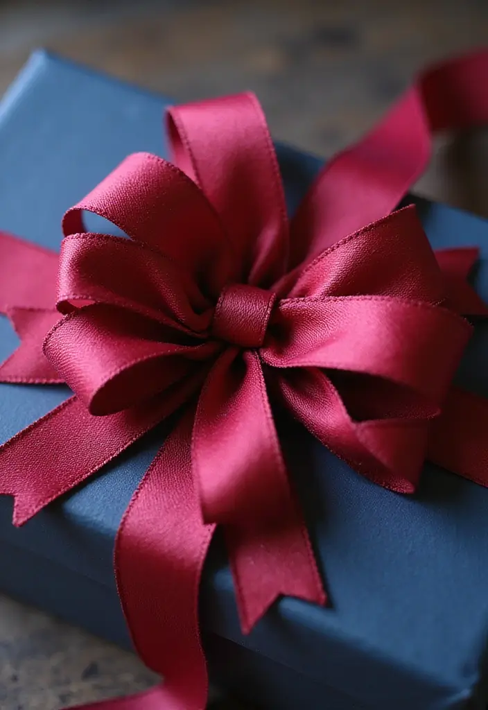 30 Paper Bow Crafts DIY Projects for Perfect Gift Wrapping - 29. Jewel-Toned Bow