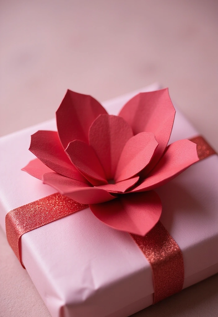 30 Paper Bow Crafts DIY Projects for Perfect Gift Wrapping - 8. Heart-Shaped Bow