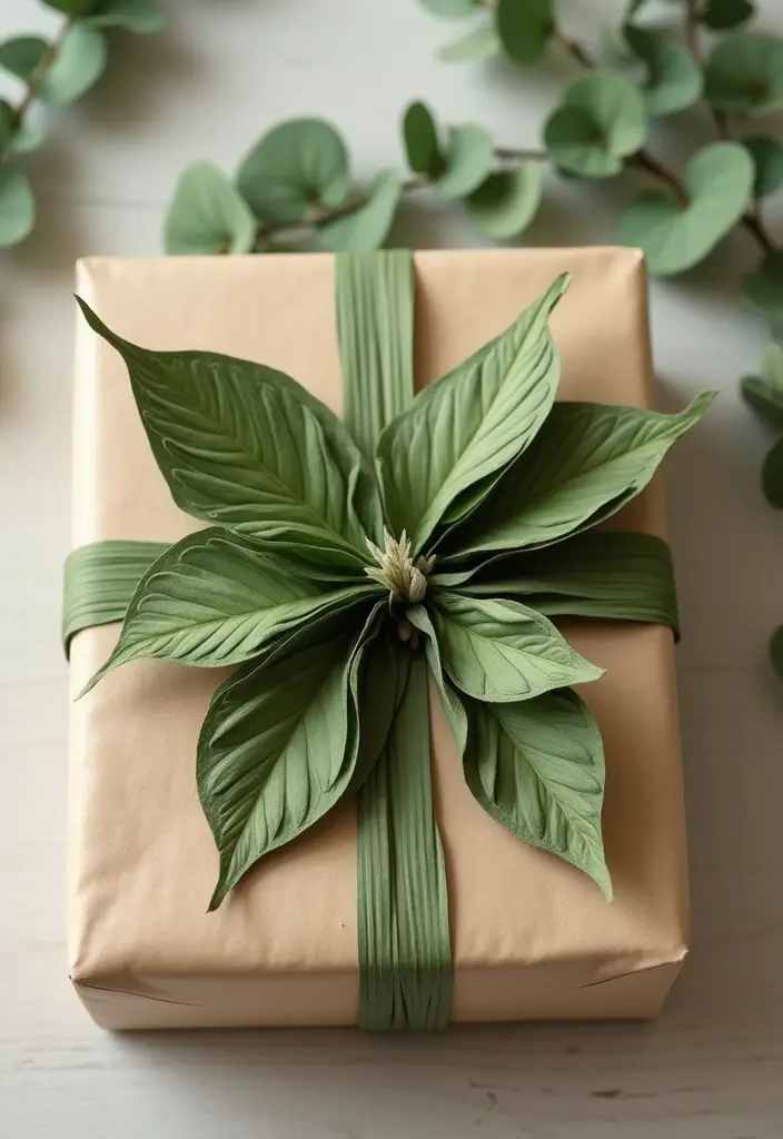 30 Paper Bow Crafts DIY Projects for Perfect Gift Wrapping - 9. Nature-Inspired Bow