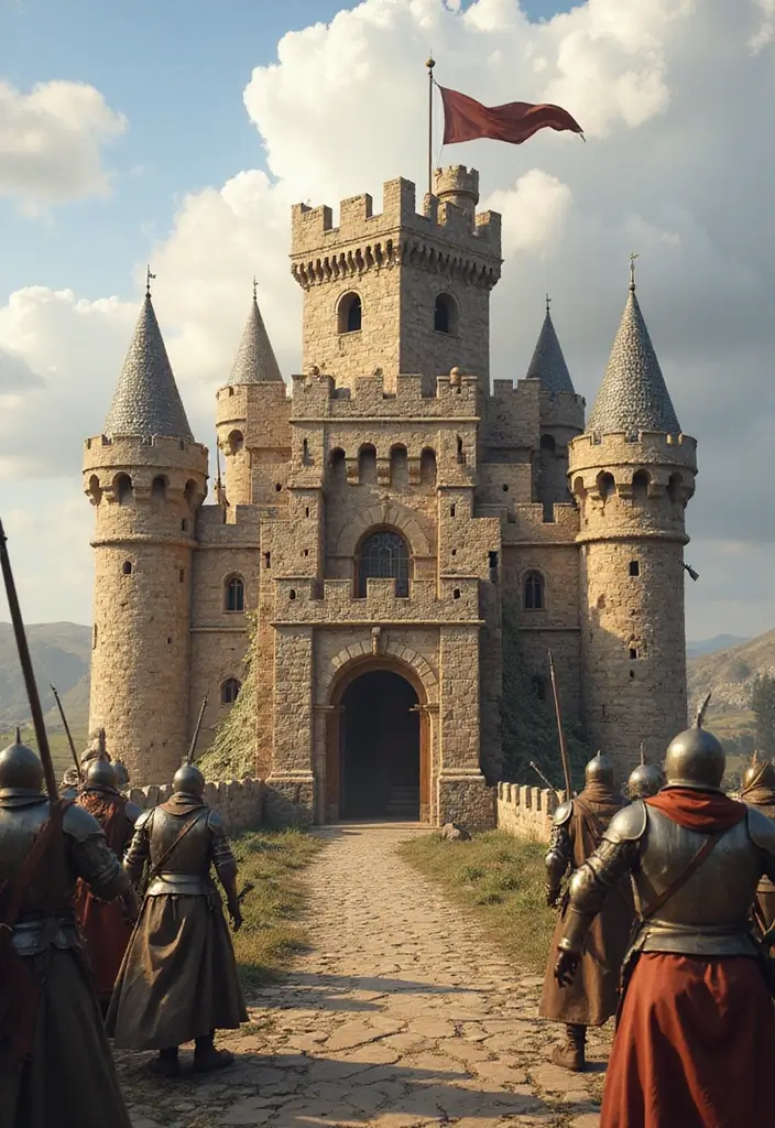 30 Paper Castle DIY Projects That Feel Like a Fairy Tale - 5. Medieval Castle Siege.