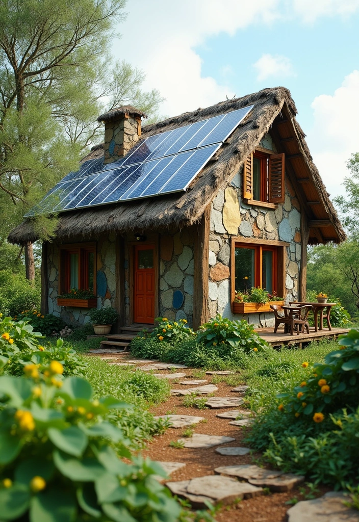 30 Paper House Crafts DIY Projects That Spark Imagination - 18. Eco-Friendly House