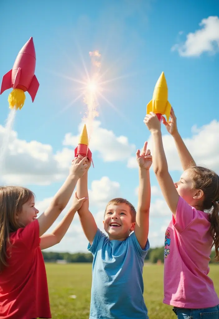 30 Paper Toys DIY Crafts That Bring Imagination to Life - 9. Paper Rockets