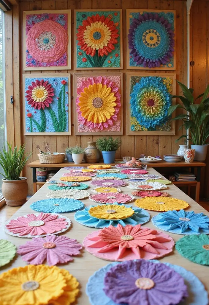 30 Recycled Paper Crafts DIY Ideas That Help the Planet - 22. Paper Quilting Art