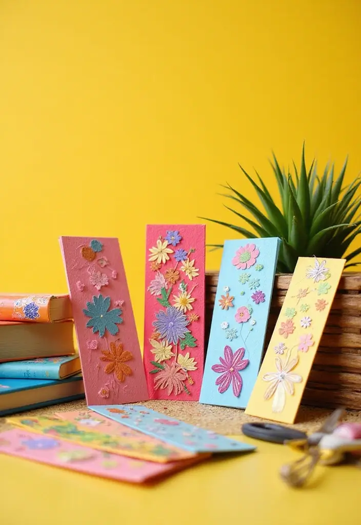 30 Recycled Paper Crafts DIY Ideas That Help the Planet - 7. Customized Bookmarks