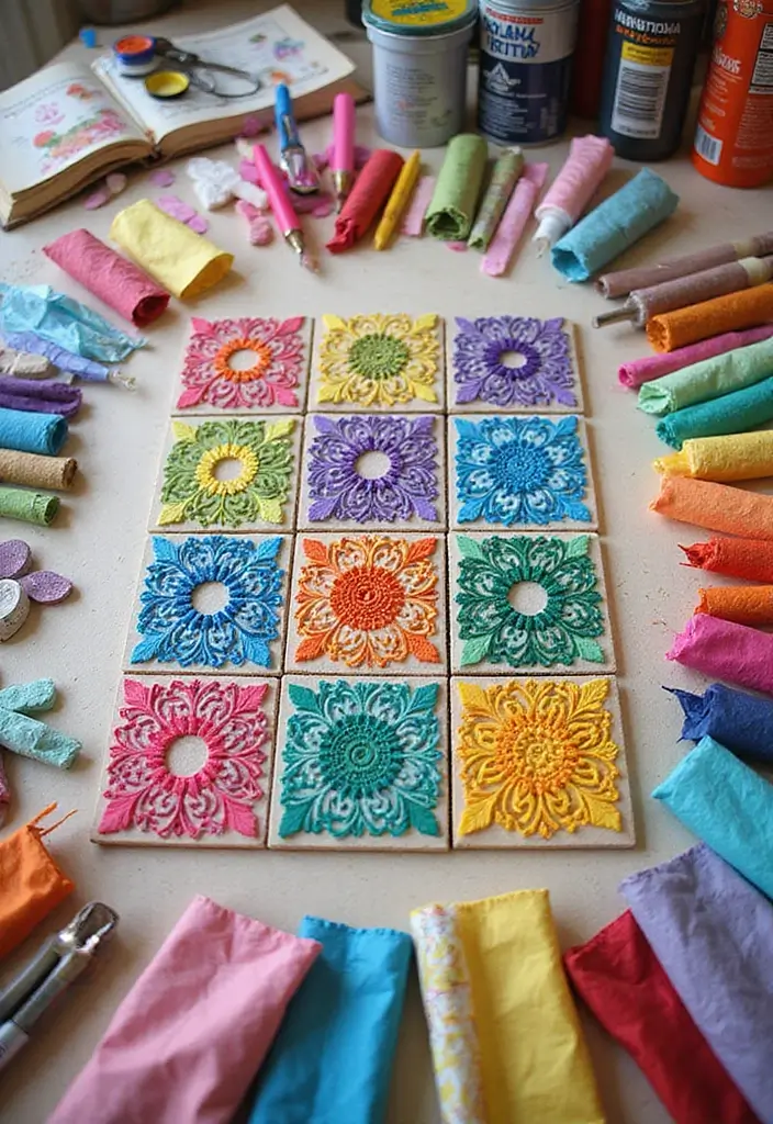 30 Recycled Paper Crafts DIY Ideas That Help the Planet - 9. Paper Mosaics