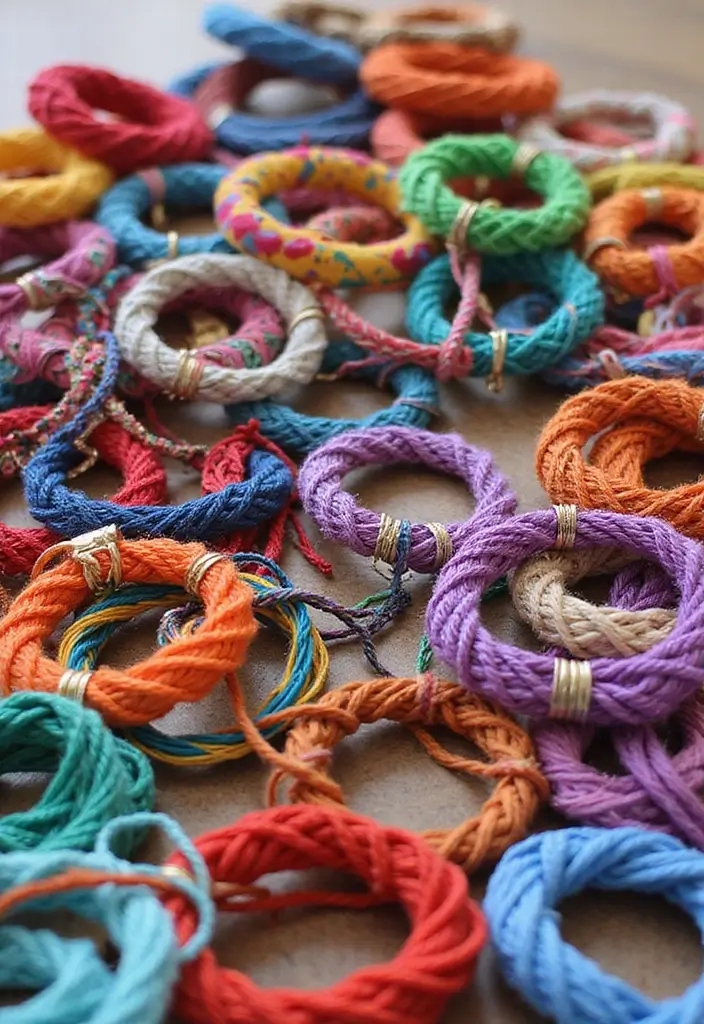 30 Simple Kids Crafts DIY Projects That Anyone Can Try at Home - 11. DIY Friendship Bracelets