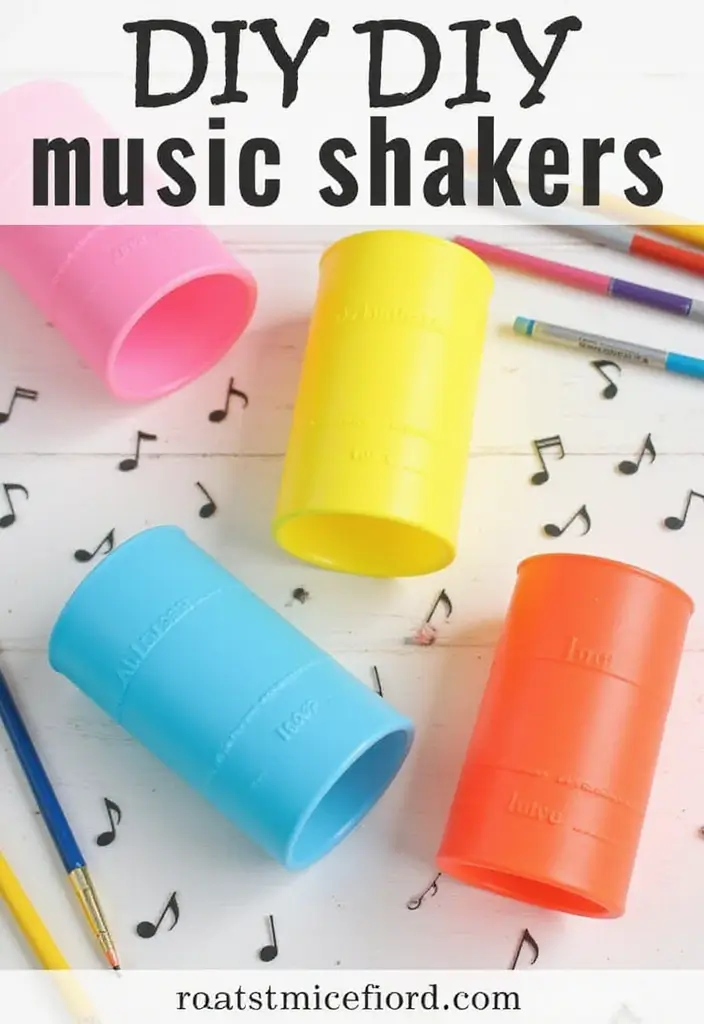 30 Simple Kids Crafts DIY Projects That Anyone Can Try at Home - 25. DIY Music Shakers