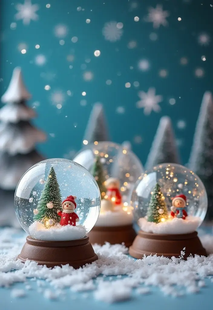 30 Simple Kids Crafts DIY Projects That Anyone Can Try at Home - 30. DIY Snow Globes