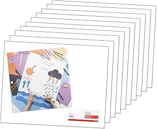 Staples 247403 Poster Boards 10-Pack White 22-Inch x 28-Inch (MMK04500S)