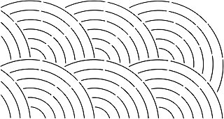 Quilting Creations Bishops Fan Quilt Stencil
