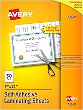 Avery Clear Laminating Sheets, 9