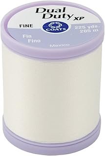 COATS & CLARK Inc S940-0100 Dual Duty XP Fine Thread, 225-Yard, White