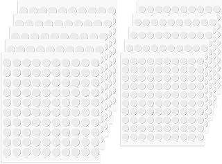 10 Sheet Foam Dots Double-Sided 1000 Pcs Round Adhesive 3D Craft Foam Ta...