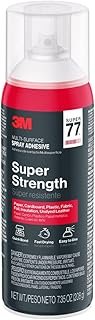 3M Super 77 Multi-Surface Spray Adhesive, 7.35 oz., Low VOC, Quick Bond,...
