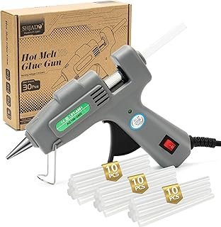 Mini Hot Glue Gun Kit with 30 Glue Sticks - Fast Preheating Hot Melt Gun...