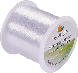 PH PandaHall 109 Yards Clear Fishing Line, 0.25mm 328ft Invisible Nylon ...