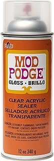 Mod Podge Spray Acrylic Sealer that is Specifically Formulated to Seal C...