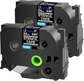 USUPERINK 2PK Compatible for Brother ST151 STe151 ST-151 STe-151 Stencil...