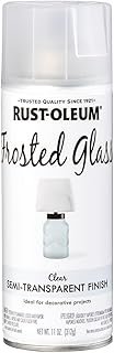 Rust-Oleum 342600 Frosted Glass Spray Paint, 11 oz, Frosted Glass(Packag...