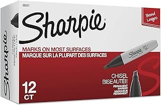 Sharpie Permanent Markers Chisel Tip Marker Set Poster Markers For Wood ...