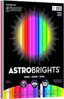 Astrobrights Color Paper, 8.5” x 11”, 24 lb/89 gsm, Spectrum 25-Color As...