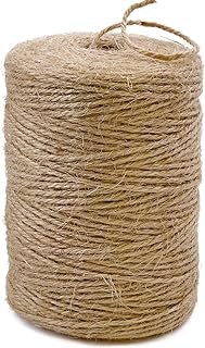 PerkHomy Natural Jute Twine 600 Feet Long Twine String for Crafts Gift W...