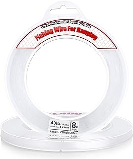 Clear Fishing Wire, Acejoz 656FT Fishing Line Clear Invisible Hanging Wi...