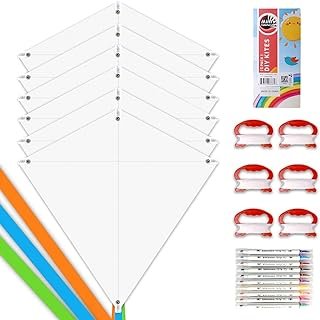 DIY Kites for Kids Kite Making Kit Bulk, Decorating Coloring Kite Party ...