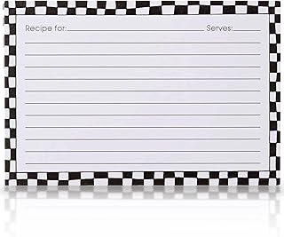 Meadowsweet Kitchens Recipe Card Set - 25 Double Sided Recipe Cards 4 x ...